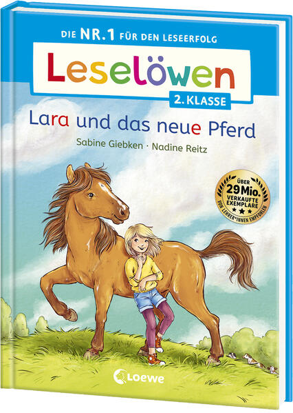 Produktbild: Leselöwen 2. Klasse - Lara und das neue Pferd | Sabine Giebken