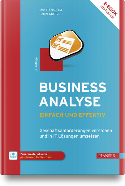 Produktbild: Business-Analyse - einfach und effektiv | Inge Hanschke, Daniel Goetze