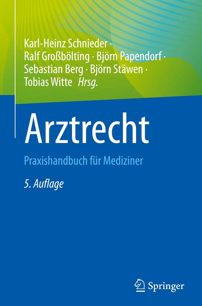 Produktbild: Arztrecht
