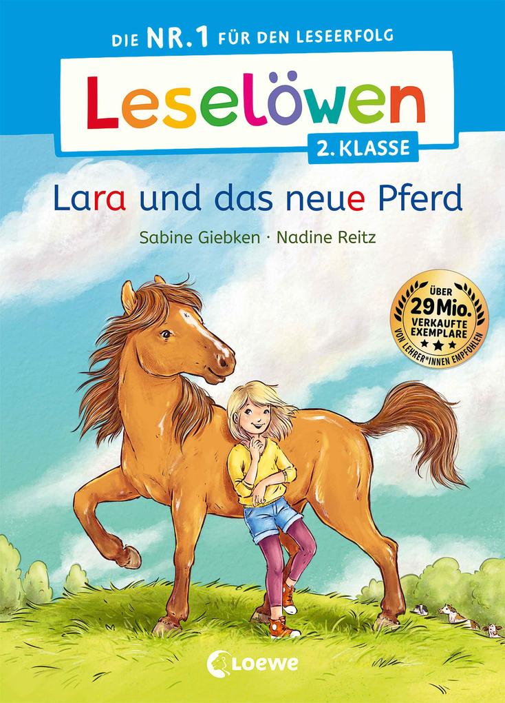 Produktbild: Leselöwen 2. Klasse - Lara und das neue Pferd | Sabine Giebken