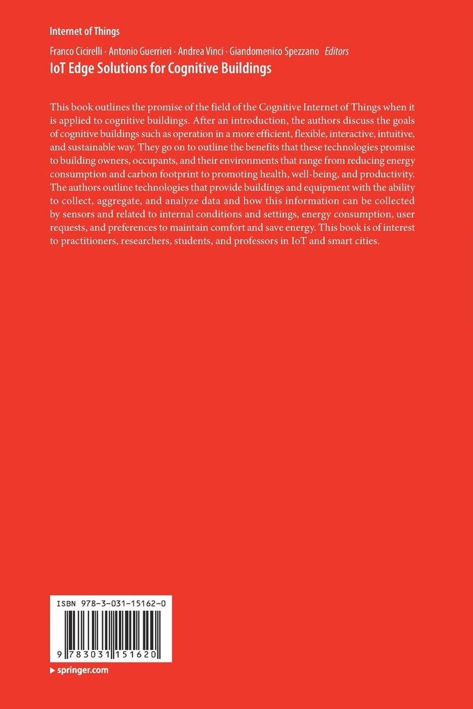 Weitere Ansicht: IoT Edge Solutions for Cognitive Buildings