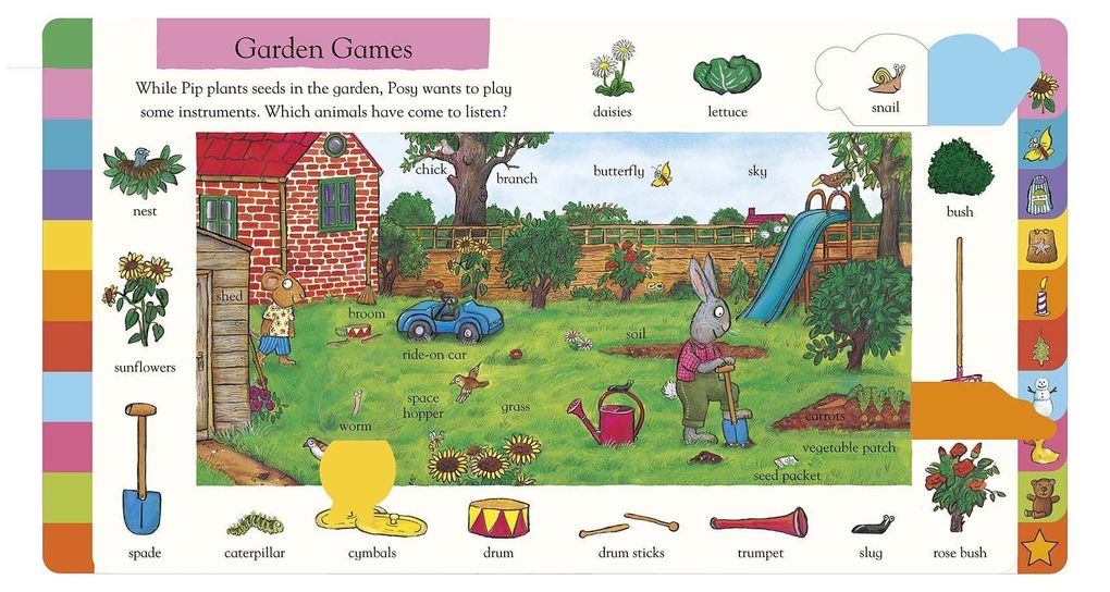 Weitere Ansicht: Pip and Posy's Big Book of Words