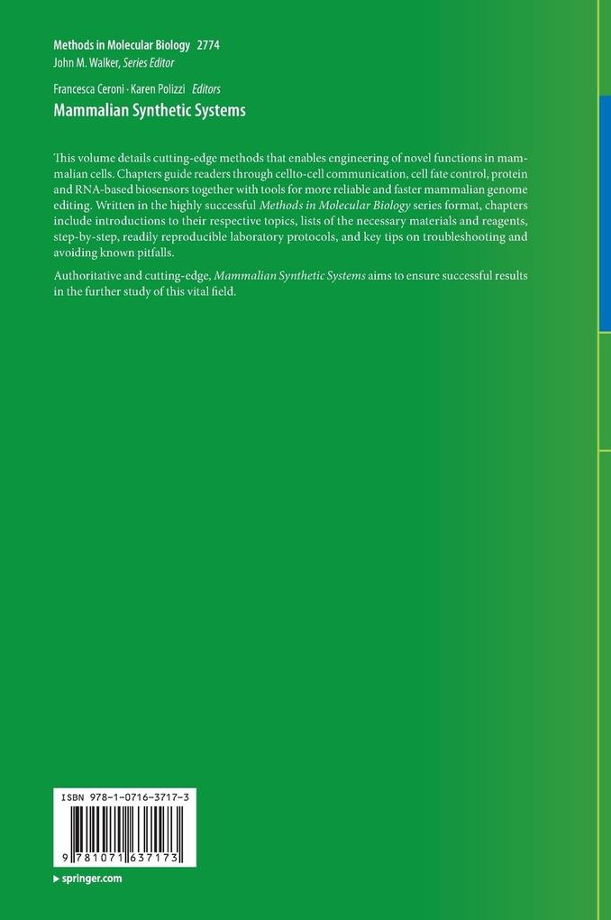 Weitere Ansicht: Mammalian Synthetic Systems