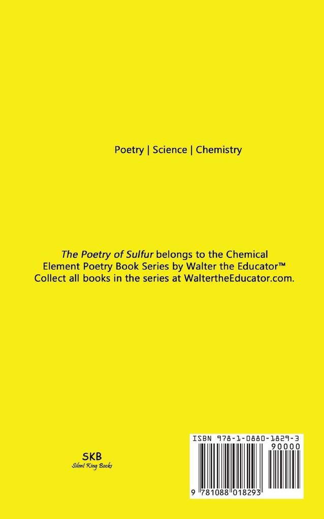 Weitere Ansicht: The Poetry of Sulfur | Walter the Educator