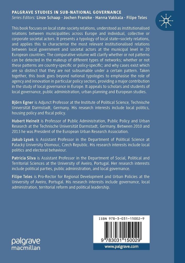 Weitere Ansicht: Perspectives on Local Governance Across Europe