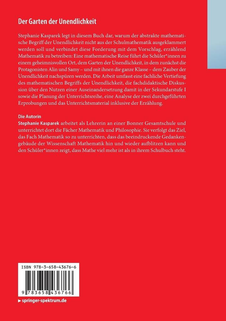 Weitere Ansicht: Der Garten der Unendlichkeit | Stephanie Kasparek