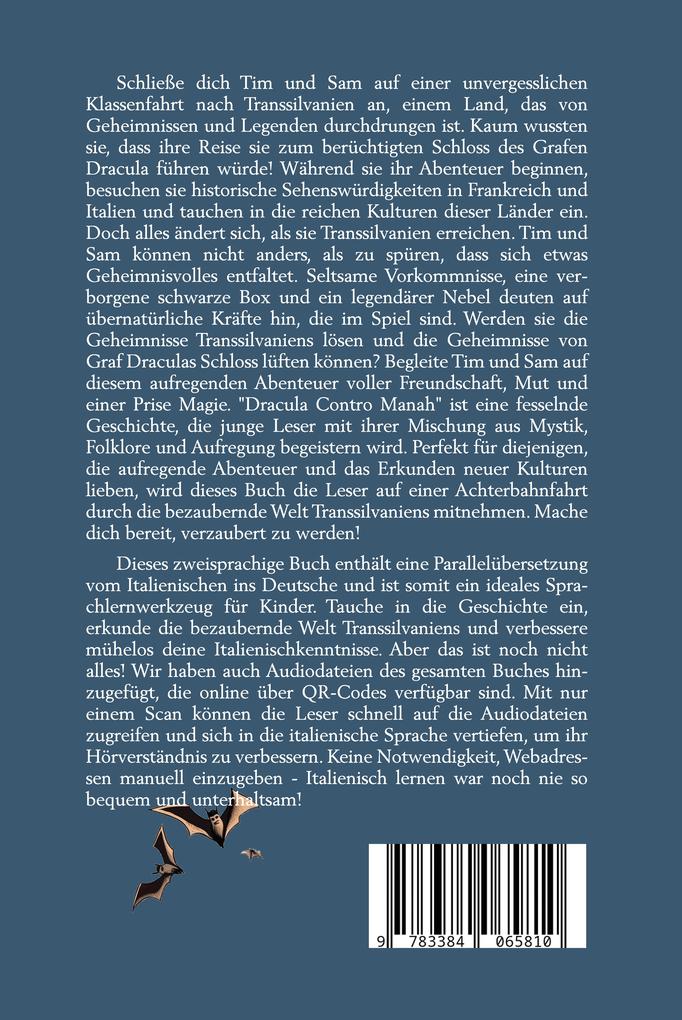 Weitere Ansicht: Lerne Italienisch mit Dracula Contro Manah | Valentino Armani