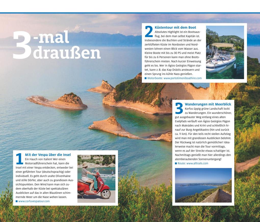 Weitere Ansicht: ADAC Reiseführer Korfu Lefkada Ithaka Kefalonia Zakynthos | Klio Verigou