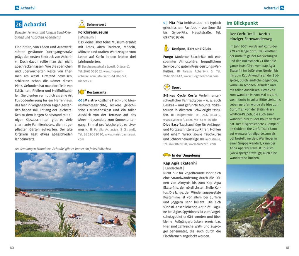 Weitere Ansicht: ADAC Reiseführer Korfu Lefkada Ithaka Kefalonia Zakynthos | Klio Verigou