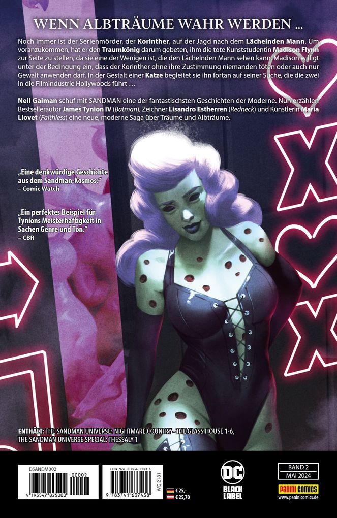 Weitere Ansicht: Sandman: Albtraumland | James Tynion IV, Lisandro Estherren, James Tynion, Patricio Delpeche, Maria Llovet