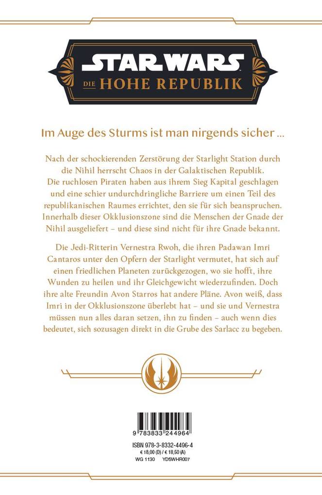 Weitere Ansicht: Star Wars: Die Hohe Republik - Trotzt dem Sturm | Tessa Gratton, Justina Ireland