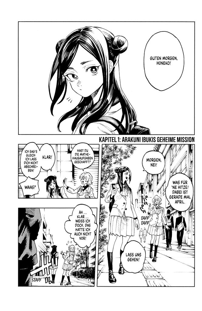 Weitere Ansicht: Honeko Akabanes Bodyguard 01 | Masamitsu Nigatsu
