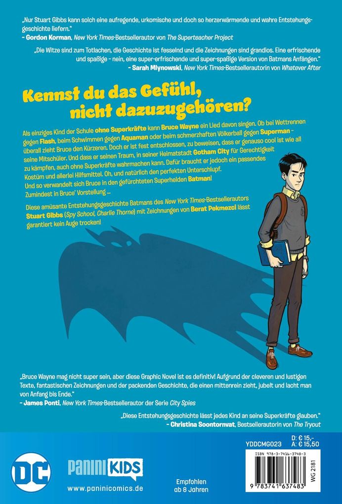 Weitere Ansicht: Bruce Wayne: Gar nicht super | Stuart Gibbs, Berat Pekmezci