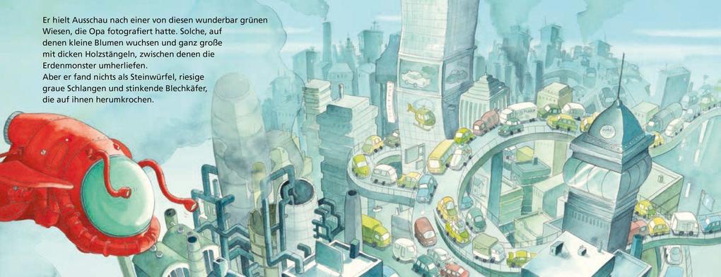 Weitere Ansicht: Das Monster vom blauen Planeten | Cornelia Funke