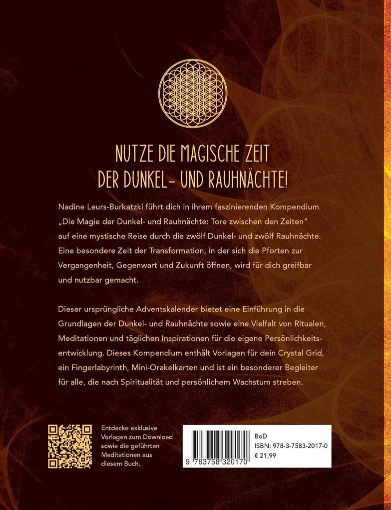 Weitere Ansicht: Die Magie der Dunkel- und Rauhnächte | Nadine Leurs-Burkatzki
