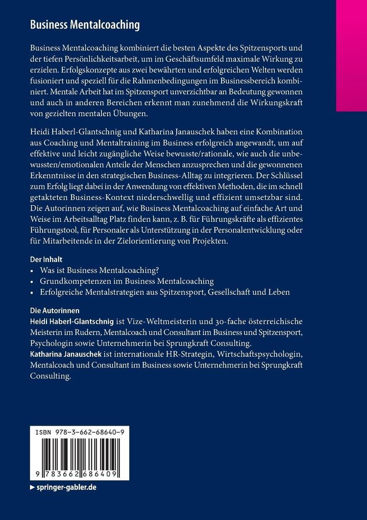 Weitere Ansicht: Business Mentalcoaching | Heidi Haberl-Glantschnig, Katharina Janauschek