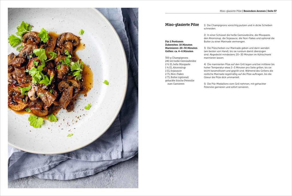 Weitere Ansicht: Grill Pilze