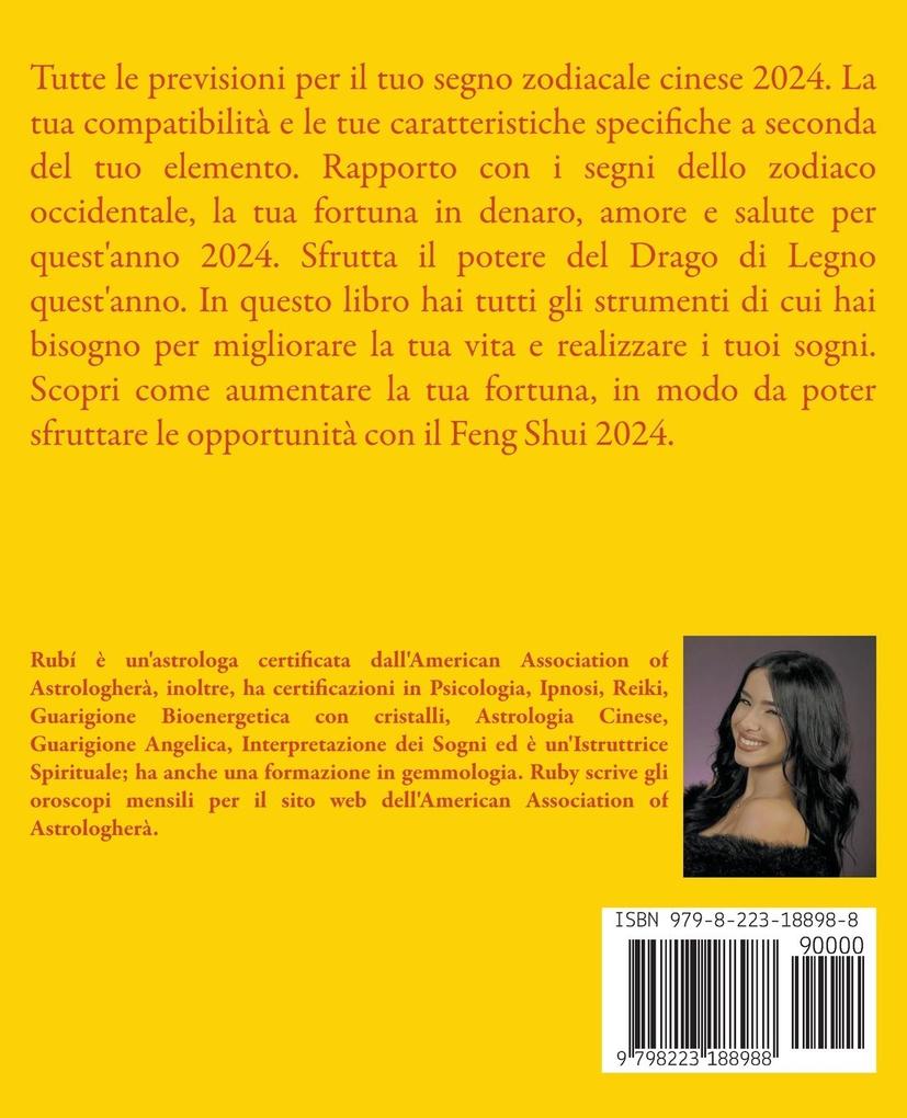 Weitere Ansicht: Bue Oroscopo Cinese 2024 | Alina A Rubi, Angeline Rubi