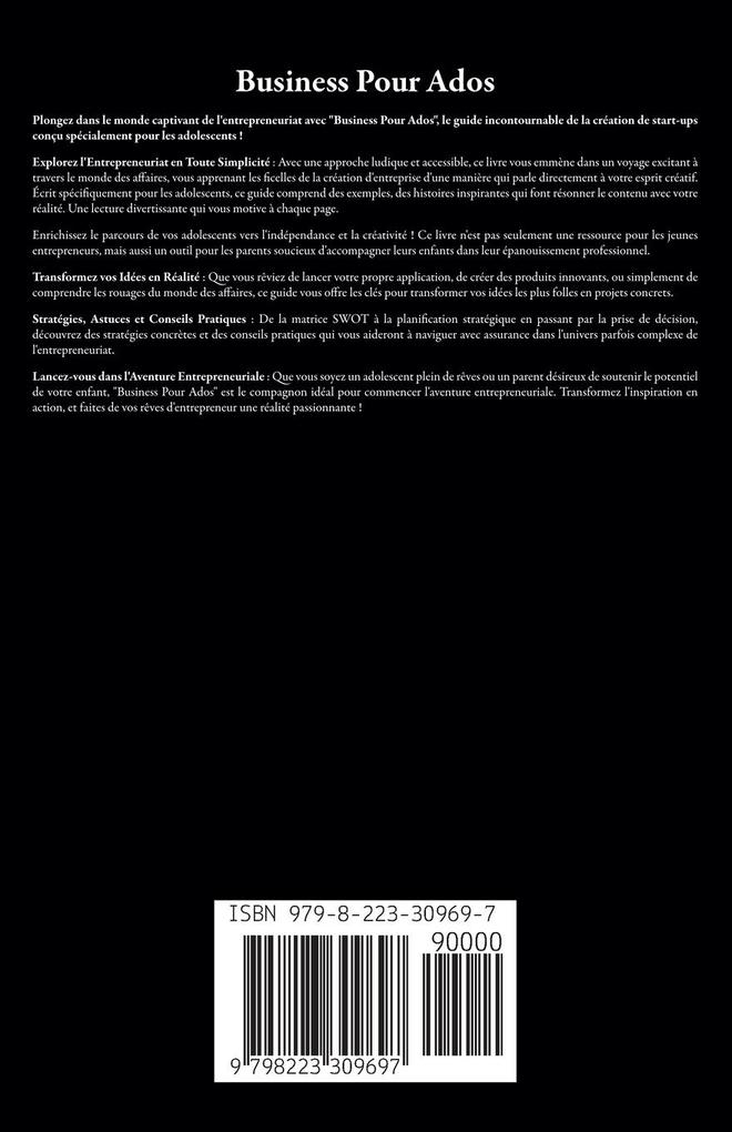 Weitere Ansicht: Business Pour Ados | Marcel Aoudi