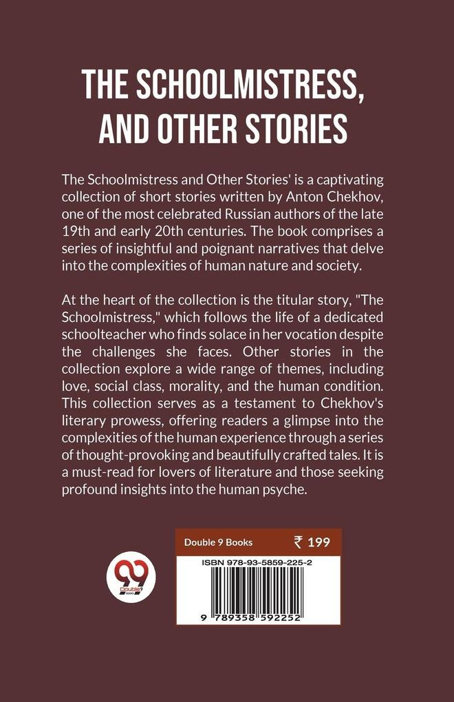 Weitere Ansicht: The Schoolmistress, and Other Stories | Anton Chekhov