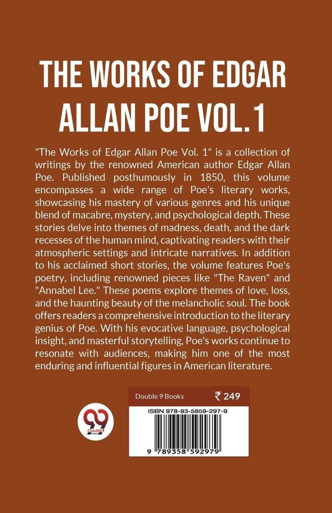 Weitere Ansicht: The Works Of Edgar Allan Poe Vol.1 | Edgar Allan Poe