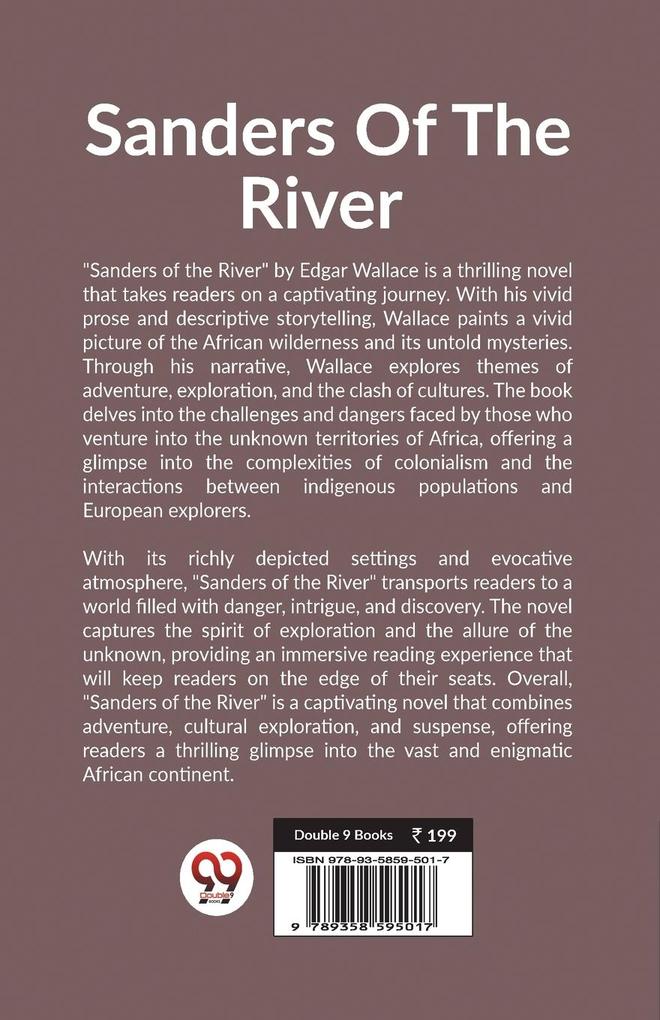 Weitere Ansicht: Sanders Of The River | Edgar Wallace