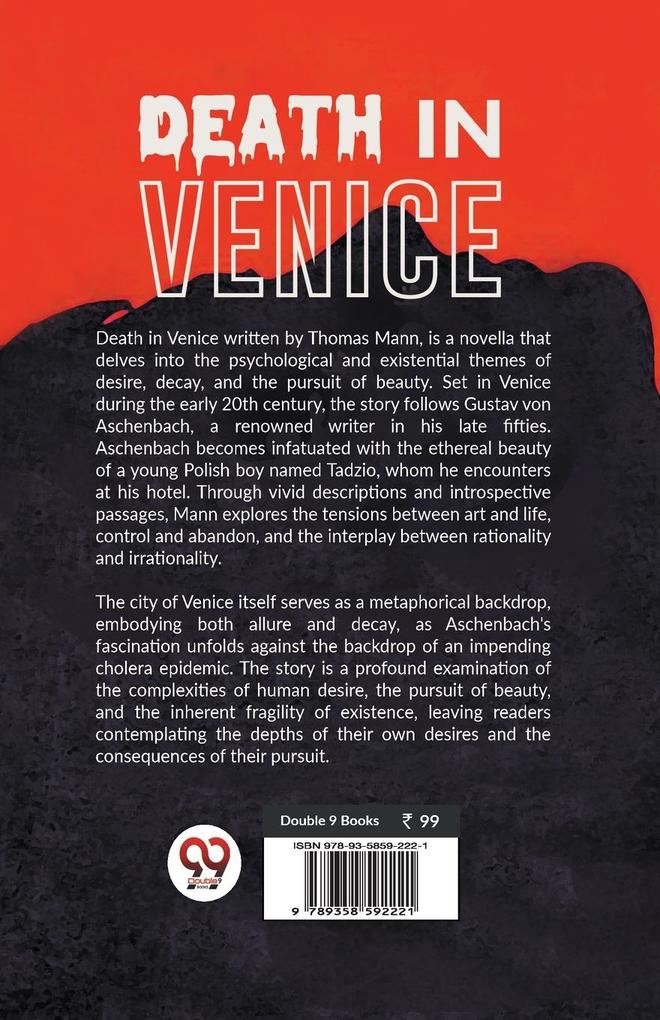 Weitere Ansicht: Death In Venice | Thomas Mann
