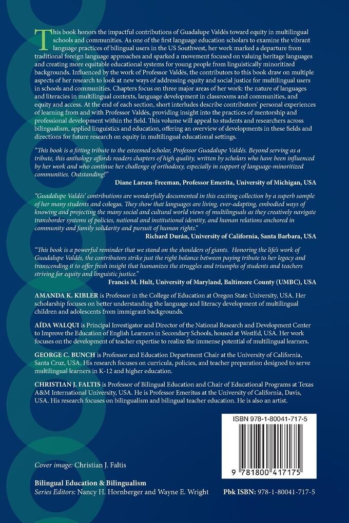 Weitere Ansicht: Equity in Multilingual Schools and Communities