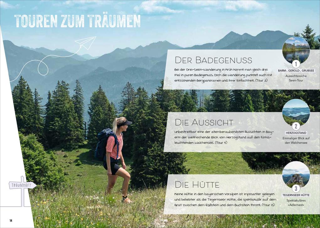 Weitere Ansicht: Wanderträume Bayerische Voralpen | Maria Eckl