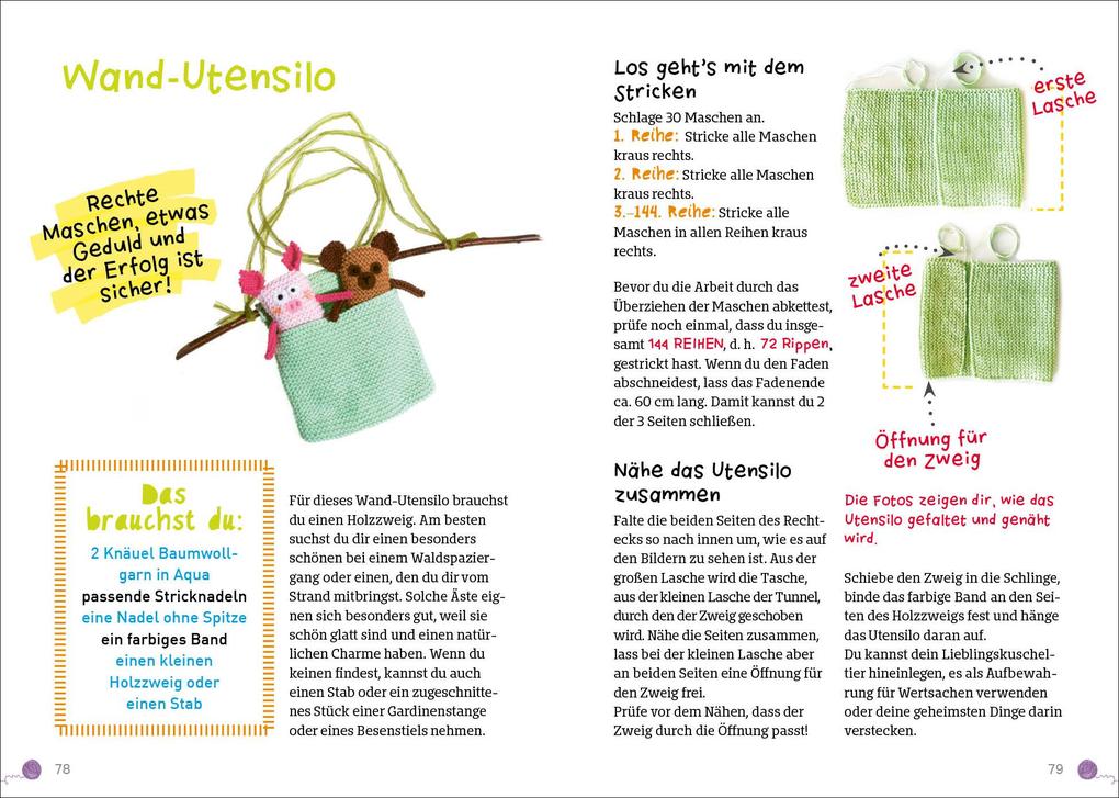 Weitere Ansicht: Mein erstes Strickbuch | Mariella Vitale