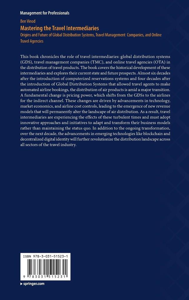 Weitere Ansicht: Mastering the Travel Intermediaries | Ben Vinod