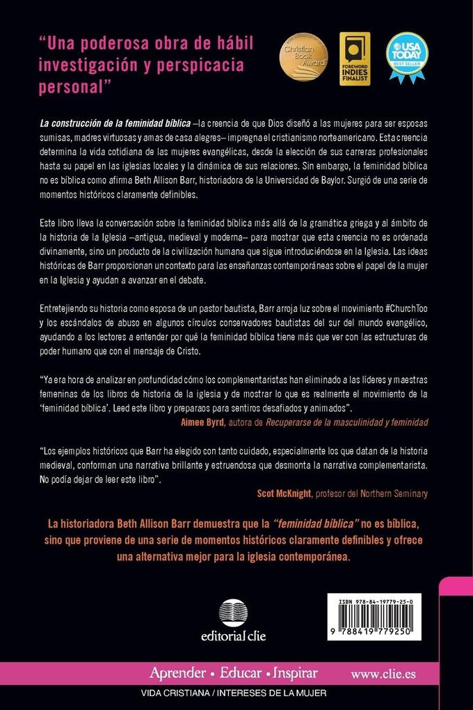 Weitere Ansicht: La construcción de la feminidad bíblica | Beth Allison Barr