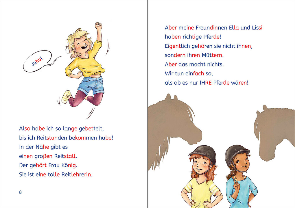 Weitere Ansicht: Leselöwen 2. Klasse - Lara und das neue Pferd | Sabine Giebken
