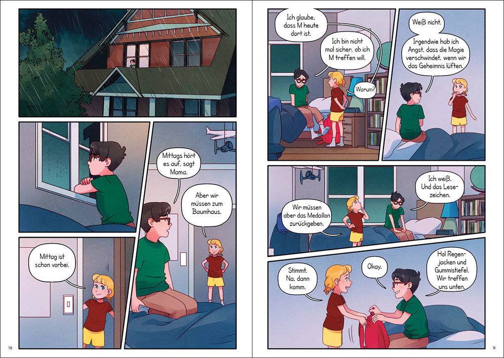 Weitere Ansicht: Das magische Baumhaus (Comic-Buchreihe, Band 4) - Der Schatz der Piraten | Mary Pope Osborne, Jenny Laird