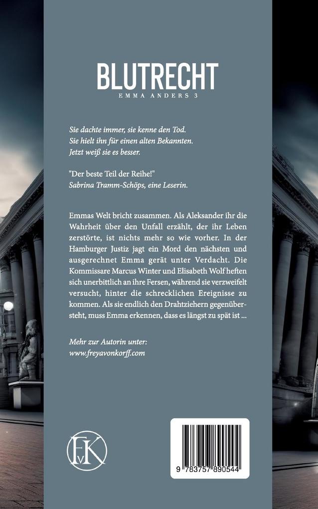 Weitere Ansicht: Blutrecht | Freya von Korff