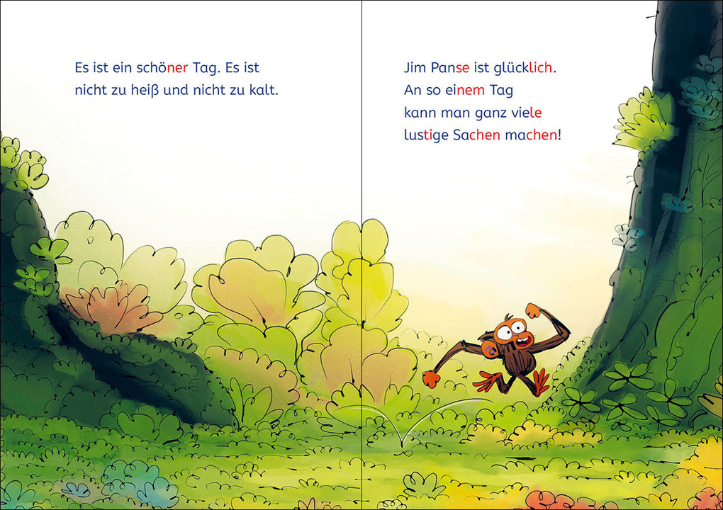 Weitere Ansicht: Leselöwen 1. Klasse - Jim ist mies drauf - Jim brütet etwas aus! | Suzanne Lang