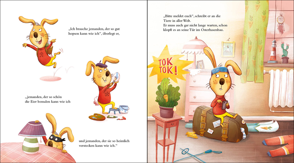 Weitere Ansicht: Frohe Ostern auf der Frühlingswiese