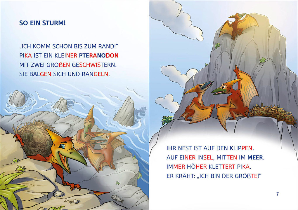 Weitere Ansicht: Leselöwen 1. Klasse - Abenteuer im Land der Dinos | Stütze & Vorbach