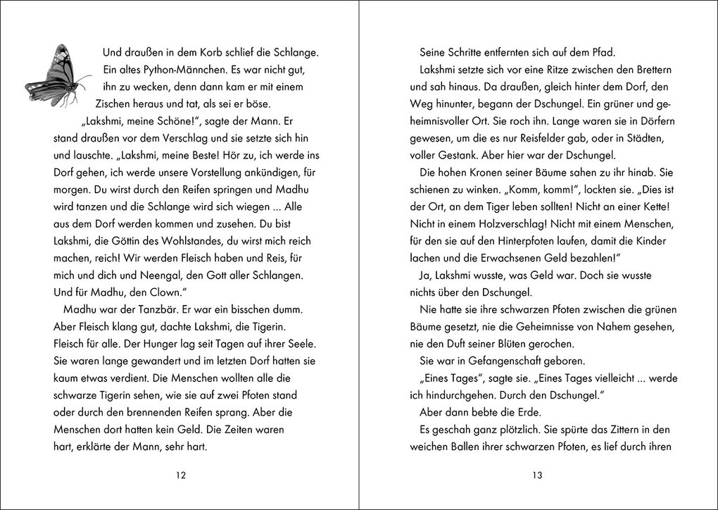 Weitere Ansicht: Das geheime Leben der Tiere (Dschungel) - Die schwarze Tigerin | Peer Martin