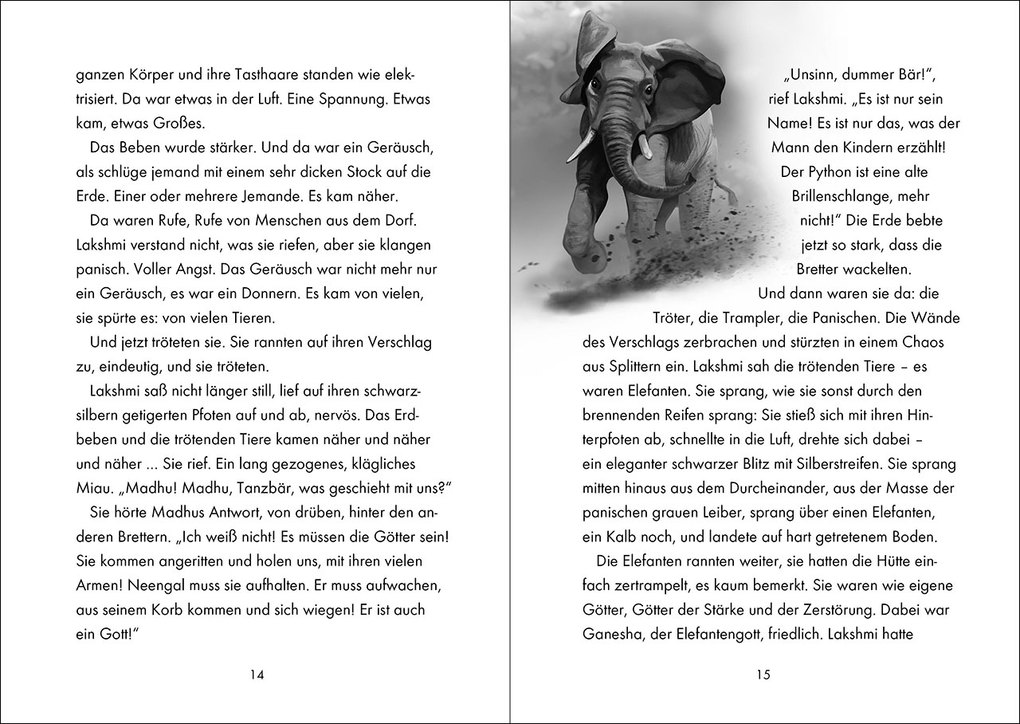 Weitere Ansicht: Das geheime Leben der Tiere (Dschungel) - Die schwarze Tigerin | Peer Martin