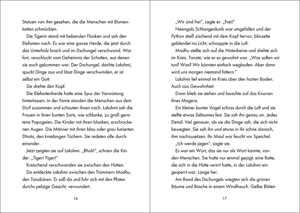 Weitere Ansicht: Das geheime Leben der Tiere (Dschungel) - Die schwarze Tigerin | Peer Martin