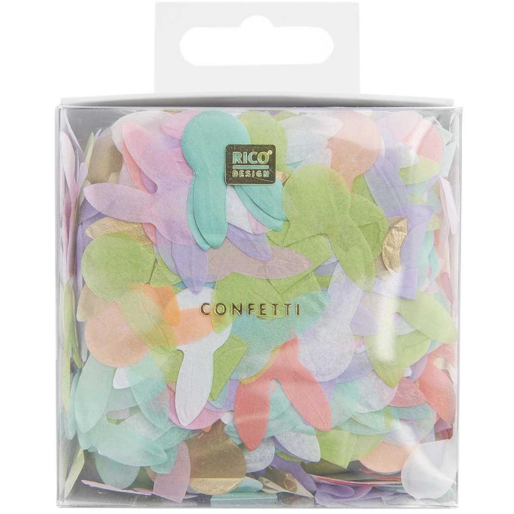 Weitere Ansicht: Konfetti Hasen, 20g, FSC MIX, 19 x 27 mm