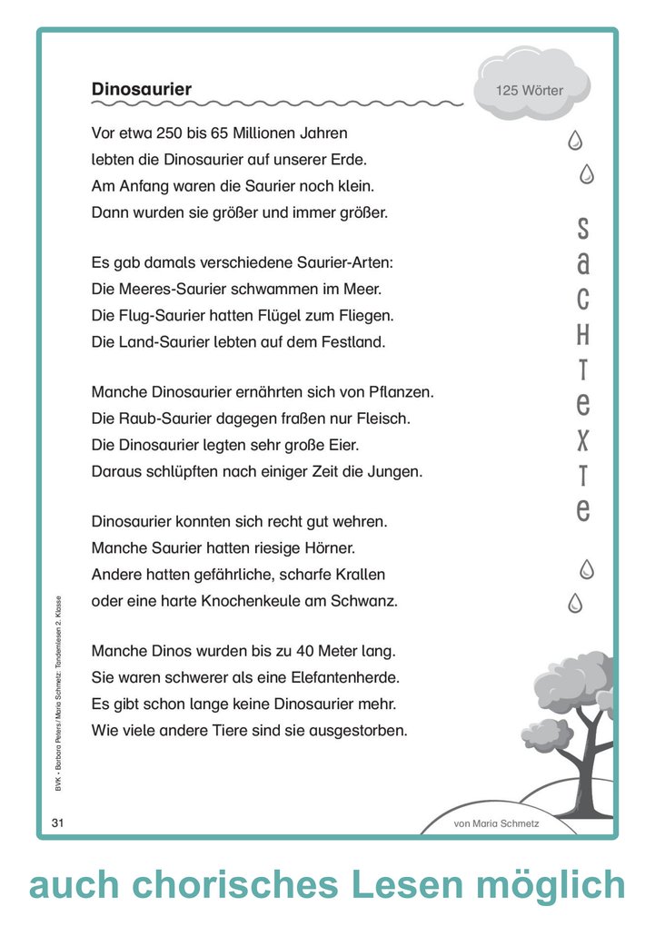 Weitere Ansicht: Tandemlesen 2. Klasse | Barbara Peters, Maria Schmetz