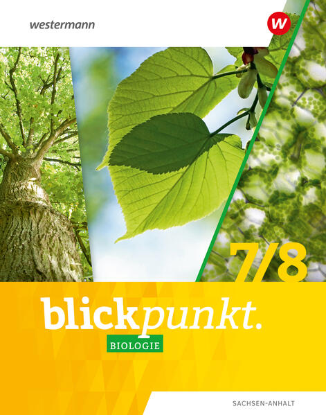 Produktbild: Blickpunkt Biologie 7 / 8. Schulbuch. Für Sachsen-Anhalt