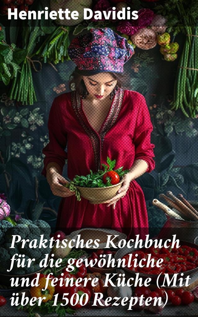 Produktbild: Praktisches Kochbuch für die gewöhnliche und feinere Küche (Mit über 1500 Rezepten) | Henriette Davidis