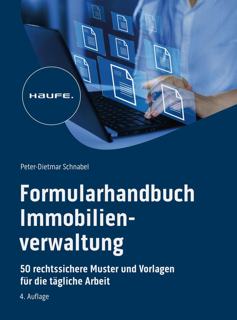 Produktbild: Formularhandbuch Immobilienverwaltung | Peter-Dietmar Schnabel