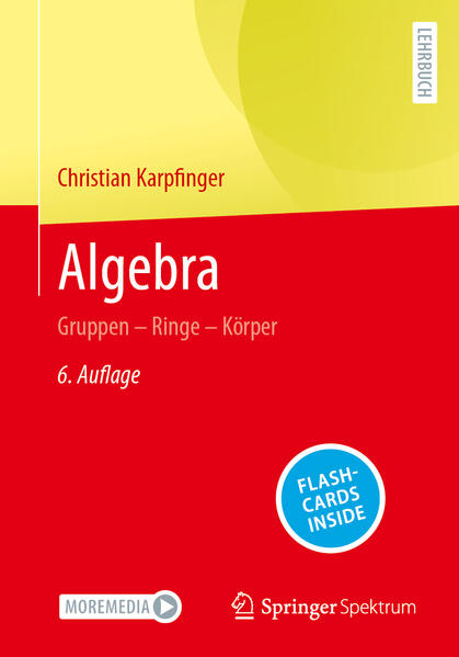 Produktbild: Algebra | Christian Karpfinger