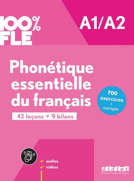 Produktbild: 100% FLE - Phonétique essentielle du français - A1/A2