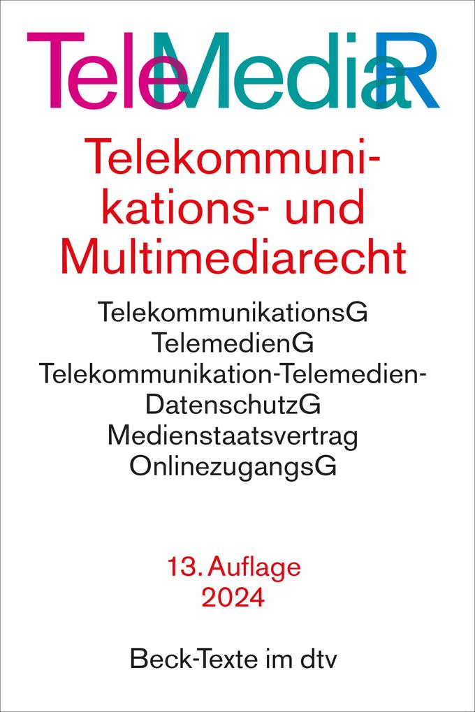 Produktbild: Telemediarecht | Martin Geppert, Alexander Roßnagel