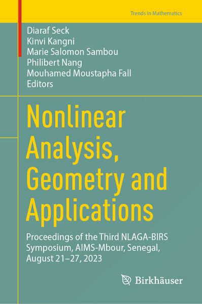 Produktbild: Nonlinear Analysis, Geometry and Applications